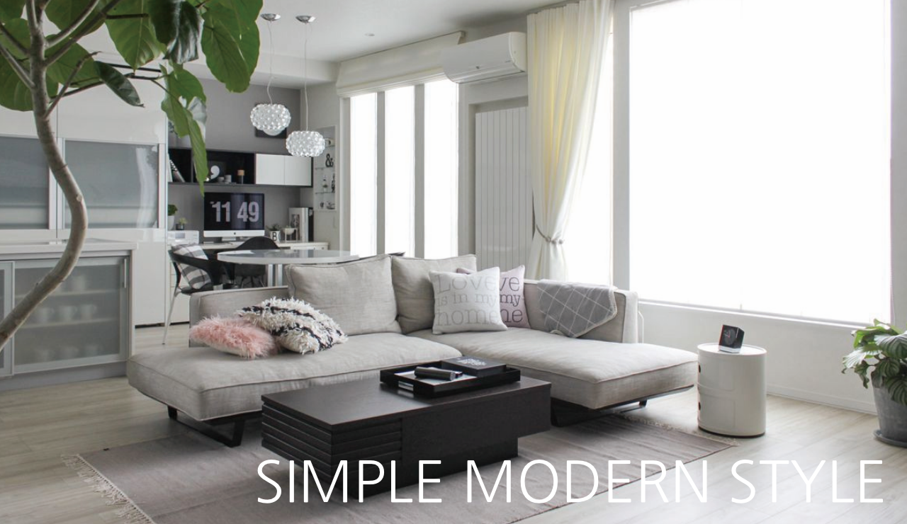 Simple modern style